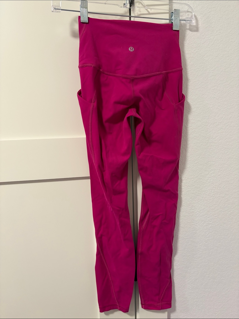 Lululemon align High-Waist Magenta Active Leggings size 2 - Picture 2 of 3